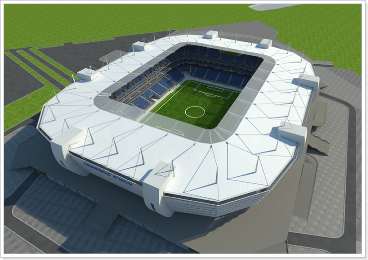 проект стадиона в Калининграде к чм 2018